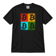 Bitcoin Color Squares BTC Crypto Shirt Short sleeve t-shirt