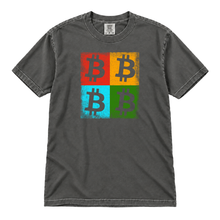 Bitcoin Color Squares BTC Crypto Shirt Short sleeve t-shirt
