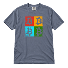Bitcoin Color Squares BTC Crypto Shirt Short sleeve t-shirt