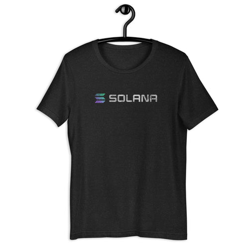 Solana SOL Vintage Distressed Look Crypto Unisex T-Shirt