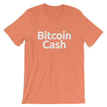 Bitcoin Cash Simple Tshirt | Short-Sleeve Unisex T-Shirt