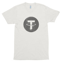 USDT Tether Vintage Look Logo Tee | American Apparel Men's Short sleeve soft t-shirt