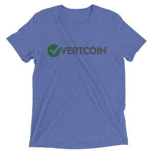 Vertcoin VTC Logo Symbol (Distressed) Short sleeve t-shirt