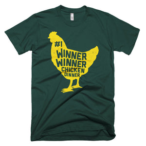 Winner Winner Chicken Dinner Shirt PlayerUnknown's Battlegrounds PUBG Short-Sleeve T-Shirt
