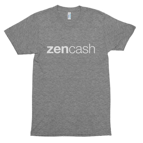 Zen Cash Simple Logo Soft American Apparel Tee | Short sleeve t-shirt