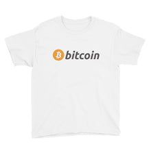 Bitcoin Logo Youth Kids Short Sleeve T-Shirt