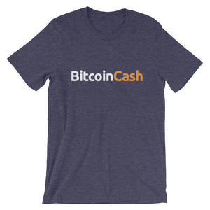 Bitcoin Cash Logo Shirt | Short-Sleeve Unisex T-Shirt