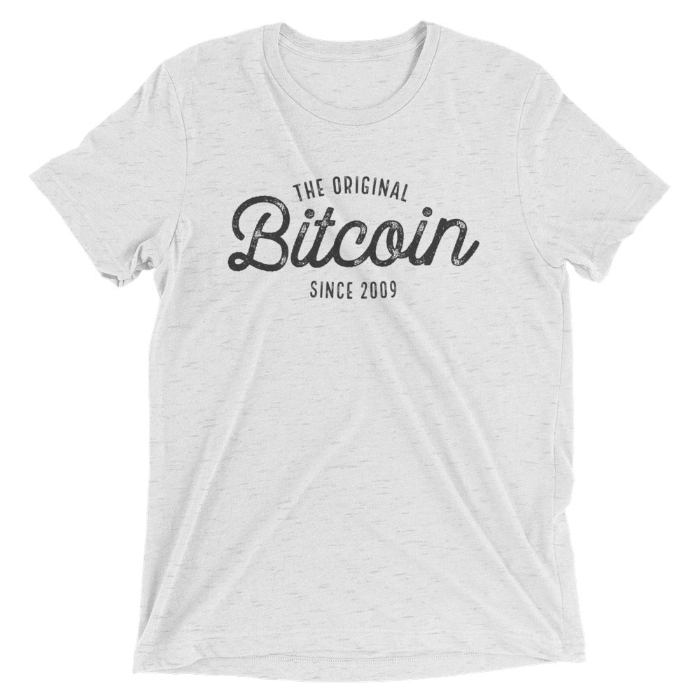 Original Bitcoin Since 2009 BTC Script Logo Shirt Short sleeve t-shirt