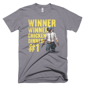Winner Winner Chicken Dinner Shirt PlayerUnknown's Battlegrounds PUBGShort-Sleeve T-Shirt