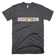 Dogecoin DOGE Distressed Crypto American Apparel Shirt Short-Sleeve T-Shirt