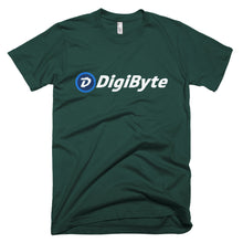 Digibyte DGB Distressed Logo Symbol Cryptocurrency Shirt American Apparel Short-Sleeve T-Shirt