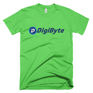 Digibyte DGB Logo Symbol Cryptocurrency Shirt American Apparel Short-Sleeve T-Shirt
