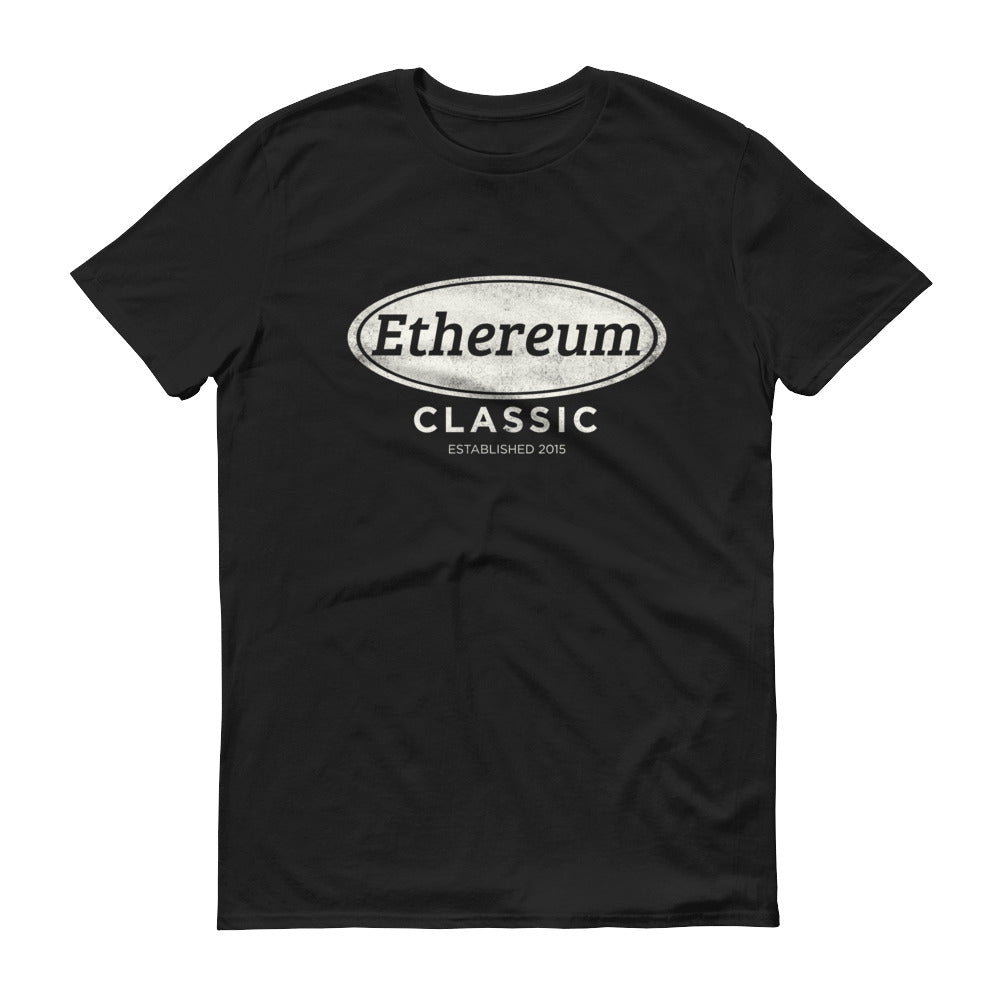 Black Ethereum Classic Tee T Shirt