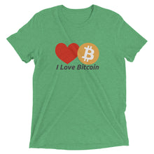 I Love Bitcoin BTC Heart Cryptocurrency Short sleeve t-shirt