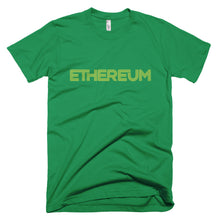 Ethereum ETH Connecting Lines Unique Crypto Short-Sleeve T-Shirt
