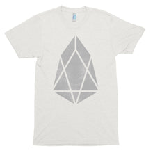 EOS Logo Tshirt | Vintage Look Texture Cryptocurrency Short sleeve soft t-shirt