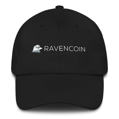 Ravencoin Raven Coin RVN Embroidered Dad hat