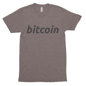 Bitcoin BTC Simple Logo American Apparel Shirt Short sleeve soft t-shirt