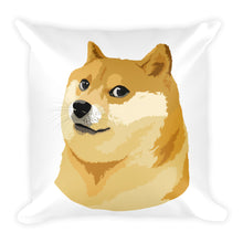 Dogecoin Doge Coin Square Pillow