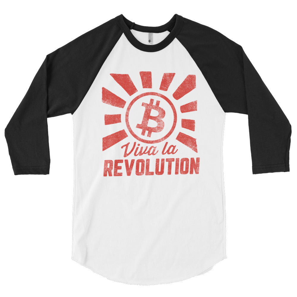 Bitcoin Viva La Revolution BTC Cryptocurrency T Shirt - Made In The USA