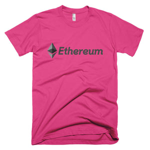 Ethereum (ETH) Logo Symbol Crypto Shirt Short-Sleeve T-Shirt