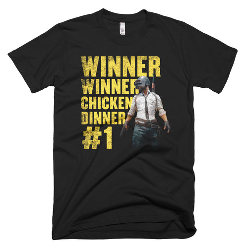 Winner Winner Chicken Dinner Shirt PlayerUnknown's Battlegrounds PUBGShort-Sleeve T-Shirt