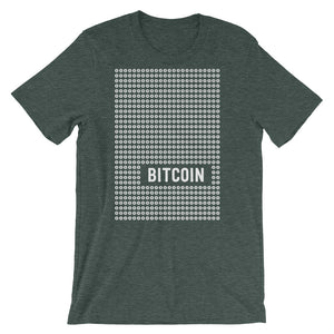 Bitcoin Tshirt - Lots of Bitcoins Logo / Symbol T shirt - Forest