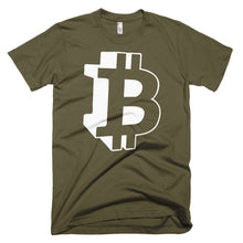 Bitcoin BTC Logo Symbol 3D Short-Sleeve T-Shirt