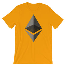 Ethereum Logo (Distressed) Short-Sleeve Unisex T-Shirt