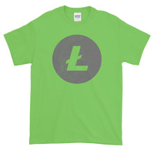 Litecoin Logo (Distressed) Short-Sleeve T-Shirt