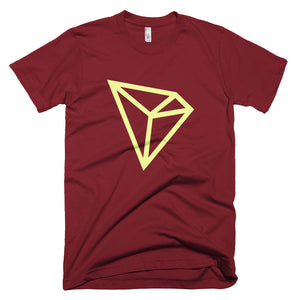TRON TRX Logo Tshirt | American Apparel Cryptocurrency Short-Sleeve T-Shirt