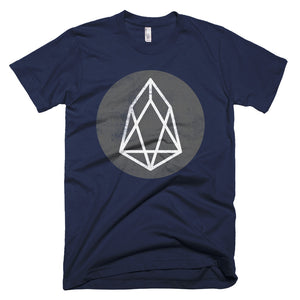 EOS Logo Tshirt | Cirlce EOS.io Cryptocurrency Short-Sleeve T-Shirt