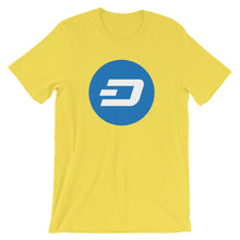 Dash Logo Cryptocurrency Shirt Short-Sleeve Unisex T-Shirt