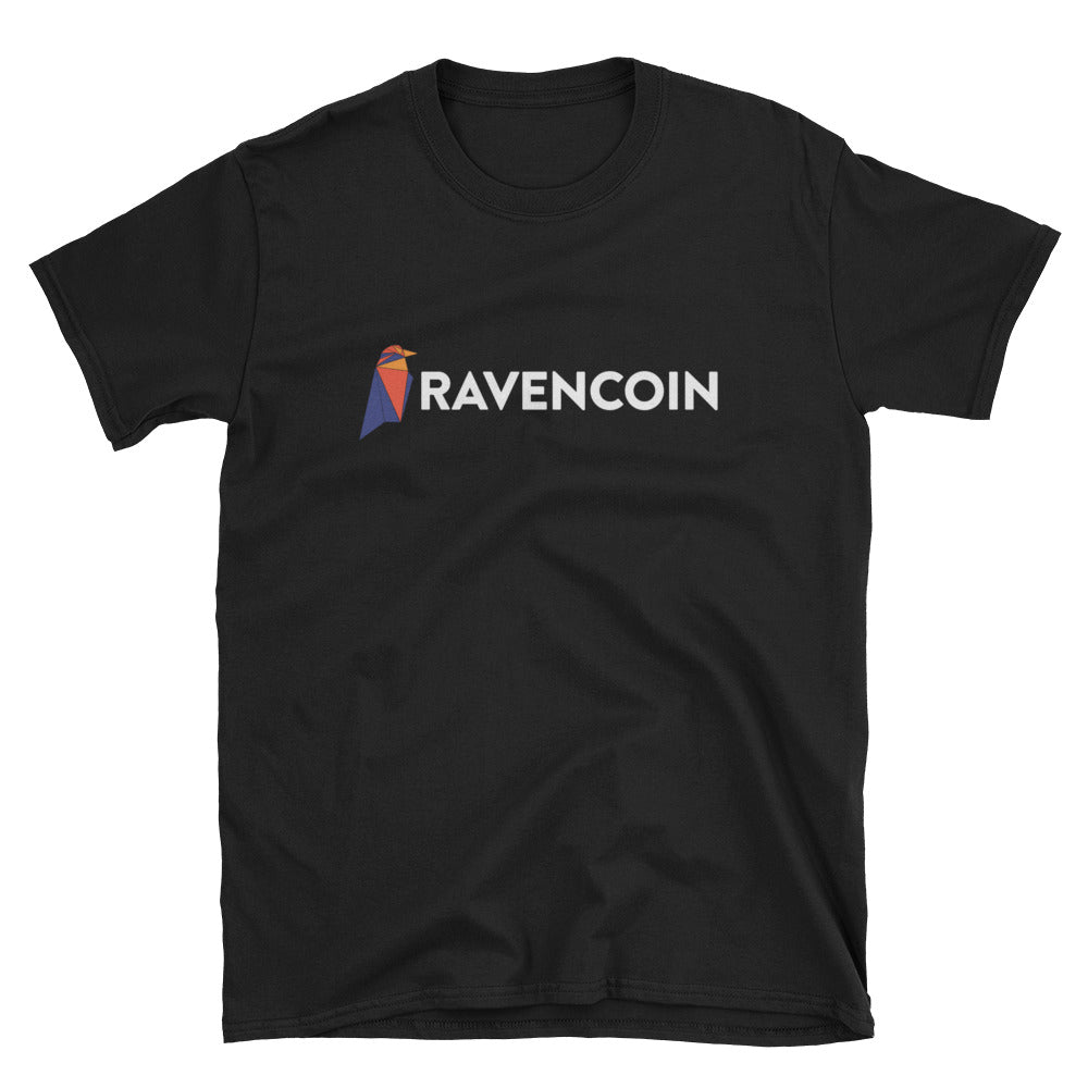 Ravencoin RVN Logo Symbol  Short-Sleeve Unisex T-Shirt