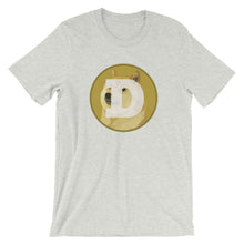 Dogecoin DOGE Crypto Shirt Short-Sleeve Unisex T-Shirt