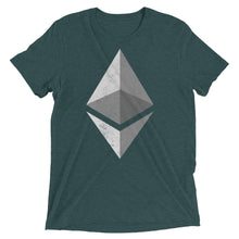 Ethereum Logo (Distressed) Short sleeve t-shirt