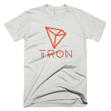 TRON TRX Red New Logo Tshirt | American Apparel Soft Cryptocurrency Short-Sleeve T-Shirt