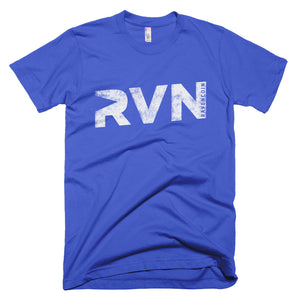 Ravencoin RVN Vintage Worn Texture Print American Apparel Shirt Short-Sleeve T-Shirt