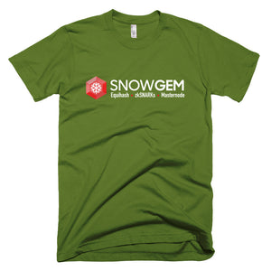 Snowgem Logo Symbol Cryptocurrency ShirtShort-Sleeve T-Shirt