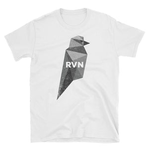 Ravencoin RVN Black Bird Cryptocurrency VALUE Shirt (Vintage Look) Short-Sleeve Unisex T-Shirt