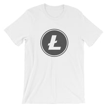 Litecoin LTC Logo Symbol Circle Cryptocurrency Shirt - Short-Sleeve Unisex T-Shirt