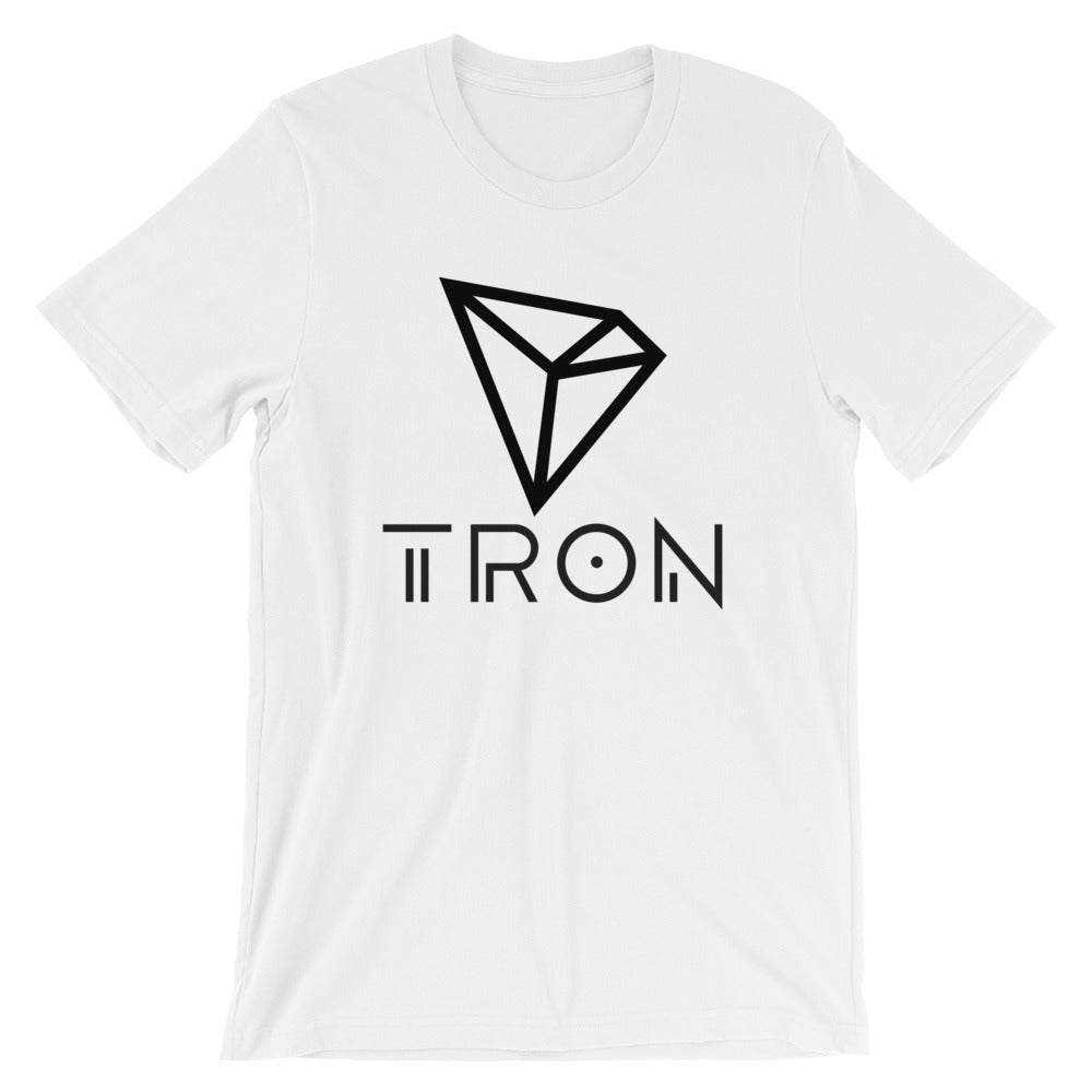 Tron Red Logo Tshirt | New Tron Logo Cryptocurrency T-Shirt Tron Red Logo Tshirt | New Tron Logo Cryptocurrency T-Shirt