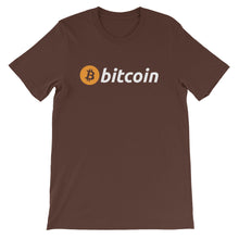 Bitcoin Rounded Classic Logo Short-Sleeve Unisex T-Shirt