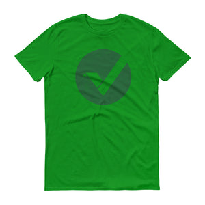 Vertcoin VTC Logo Symbol (Distressed) Short-Sleeve T-Shirt
