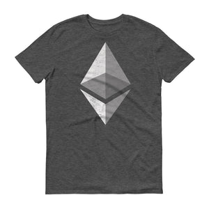 Ethereum Logo (Distressed) Short-Sleeve T-Shirt