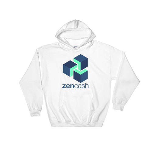 Zencash ZEN Logo Symbol Shirt Cryptocurrency Hooded Sweatshirt