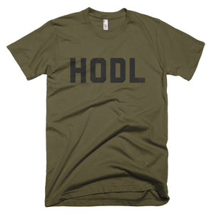 HODL Crypto Shirt American Apparel Bitcoin American Apparel Bitcoin Short-Sleeve T-Shirt