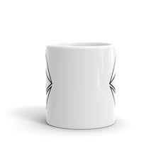 Simple Ethereum Logo Outline Mug