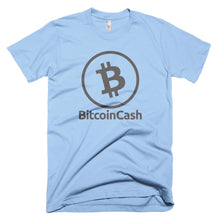 Bitcoin Cash (BCH) Simple Outline Logo Shirt | Short-Sleeve T-Shirt