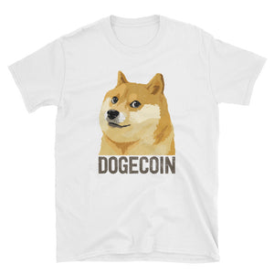 Dogecoin DOGE Distressed Crypto VALUE Shirt Short-Sleeve Unisex T-Shirt